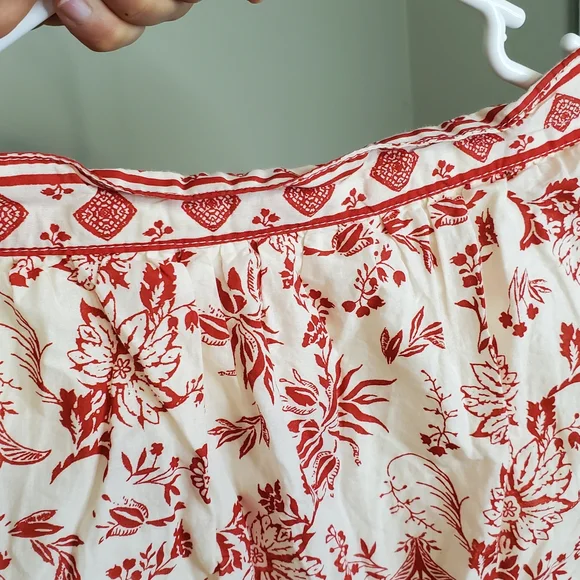 Japna 2pc Set Bohemian Floral Maxi Skirt with Top Cotton Size Small - Picture 7 of 8